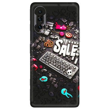 POCO Phone Skins (All Models) - Gadgets Sale - 3D Embossed Finish (L-50) Poco F3 GT (5G)