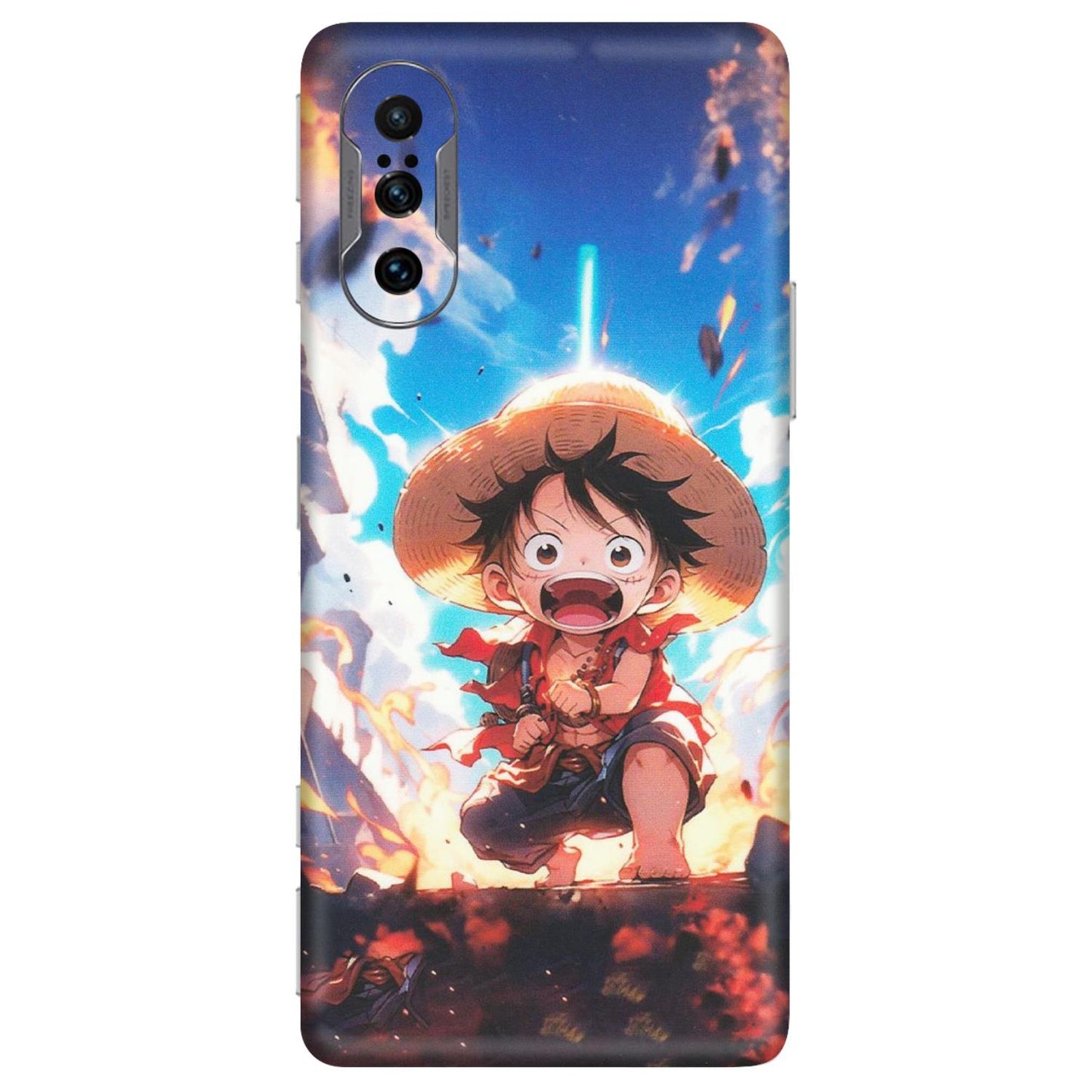 POCO Phone Skins (All Models) - Toon One Piece Cute Character - Matte Finish (M-35) Poco F3 GT (5G)