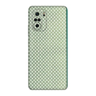 POCO Phone Skins (All Models) - Gucci Fabric Pattern - 3D Embossed Finish (L-73) Poco F3