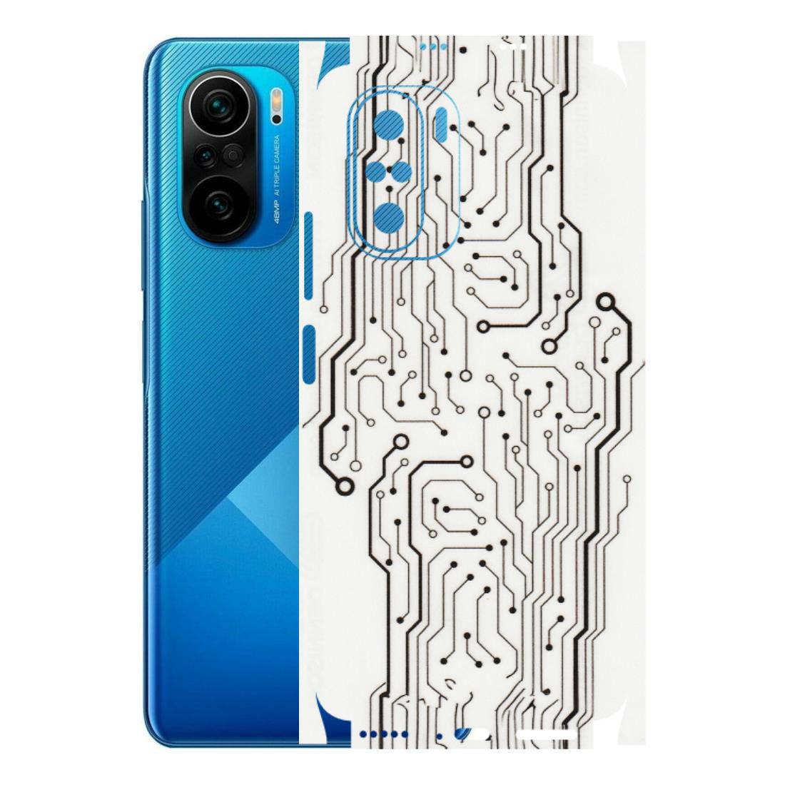 POCO Phone Skins (All Models) - Tech Circuits - Transparent Finish (T-03) Poco F3