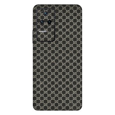 POCO Phone Skins (All Models) - Black G Print - 3D Embossed Finish (L-109) Poco F4 (5G)