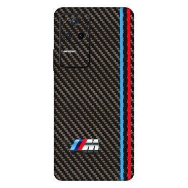 POCO Phone Skins (All Models) - BM Carbon Fiber Feels - 3D Embossed Finish (L-38) Poco F4 (5G)