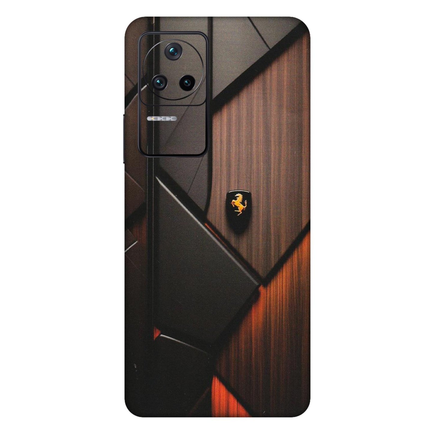 POCO Phone Skins (All Models) - Lambo Beauty Wood Pattern Sober - Matte Finish (M-51) Poco F4 (5G)