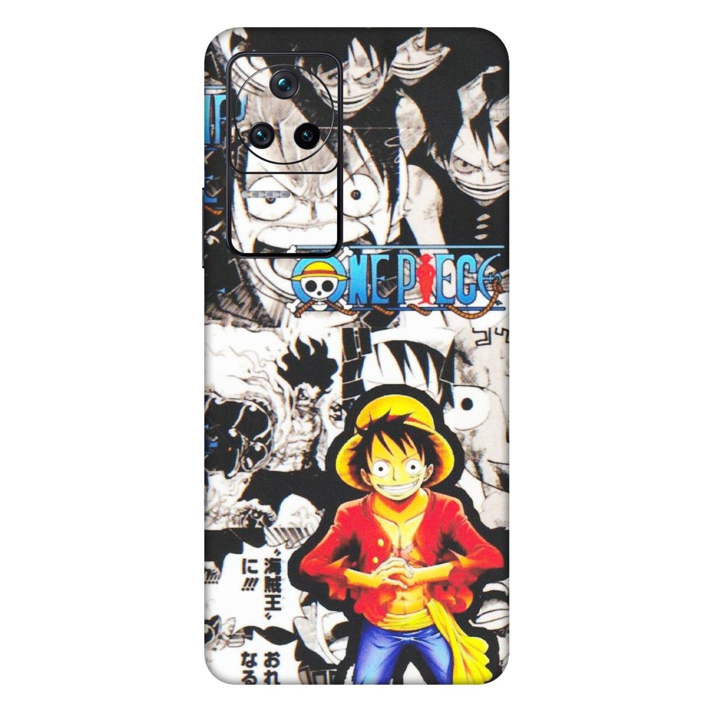 POCO Phone Skins (All Models) - One Piece B&W - Matte Finish (M-63) Poco F4 (5G)