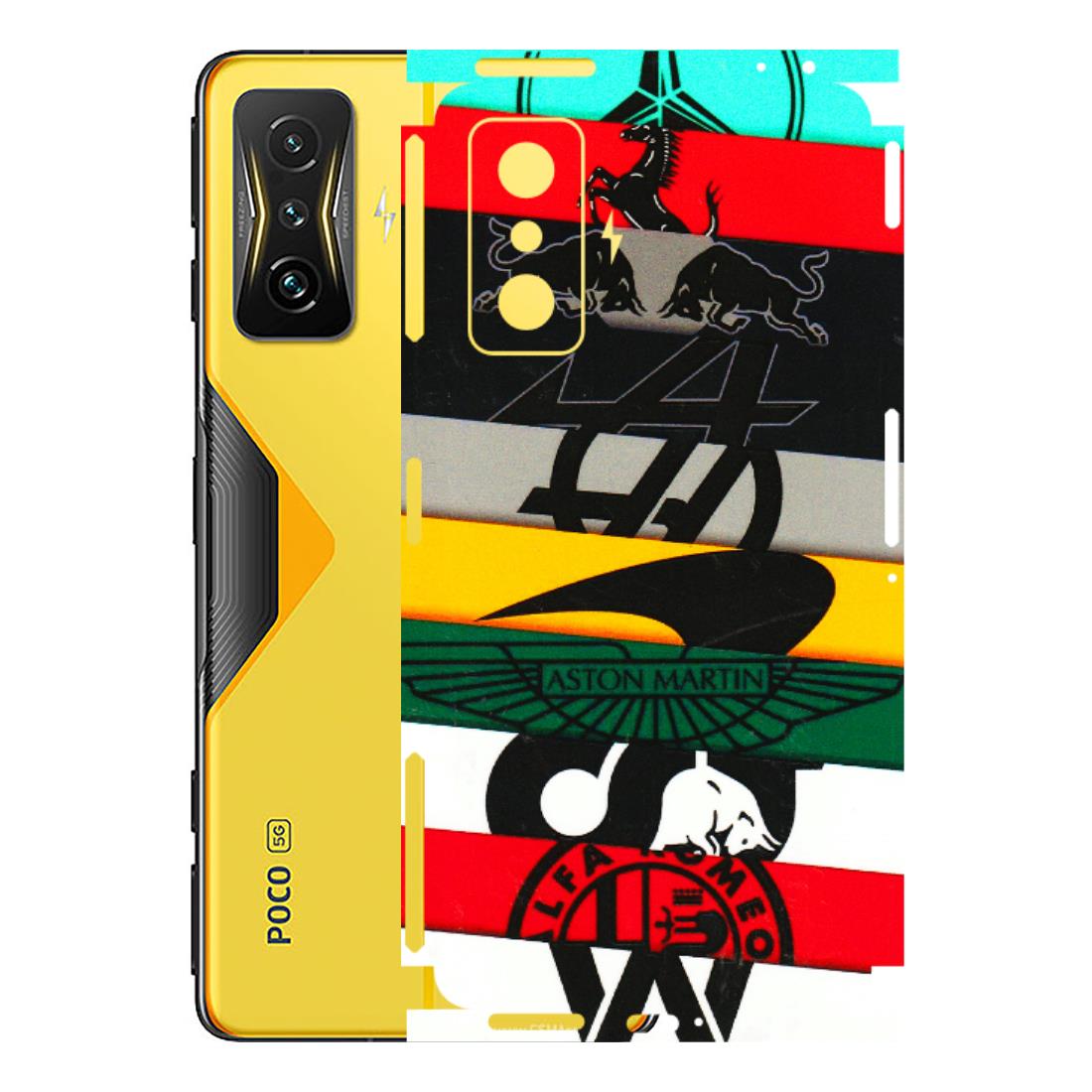 POCO Phone Skins (All Models) - Multi Designer Brands - 3D Embossed Finish (L-187) Poco F4 GT