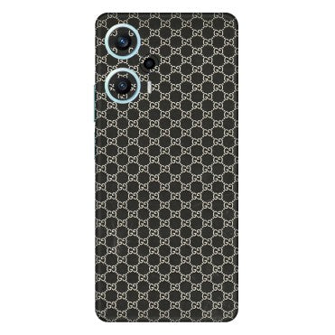 POCO Phone Skins (All Models) - Black G Print - 3D Embossed Finish (L-109) Poco F5 (5G)