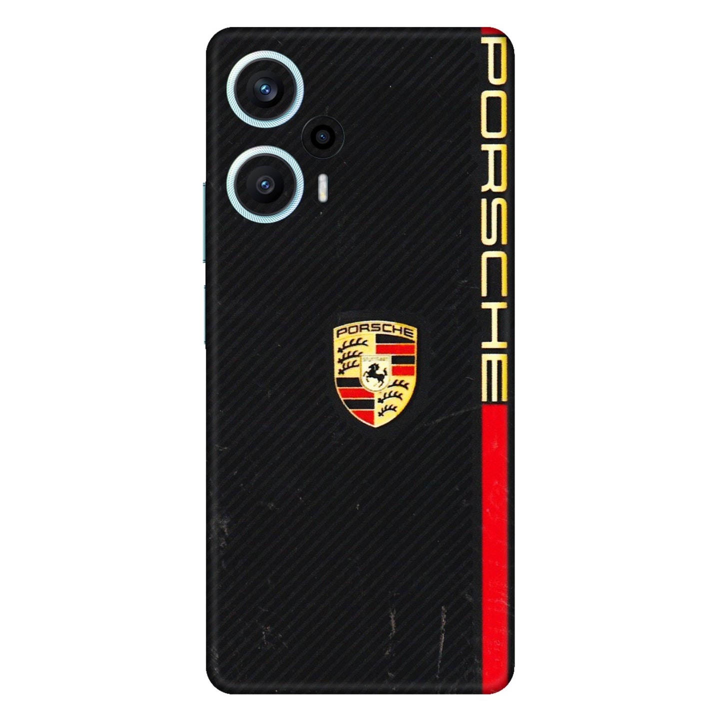 POCO Phone Skins (All Models) - Premium Porsche - 3D Embossed Finish (L-225) Poco F5 (5G)