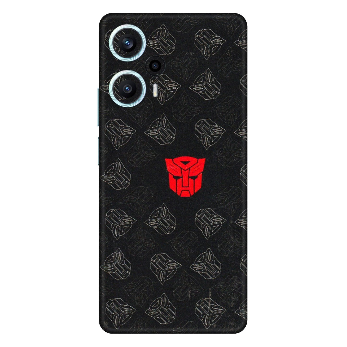 POCO Phone Skins (All Models) - Transformers Devastation - 3D Embossed Finish (L-301) Poco F5 (5G)