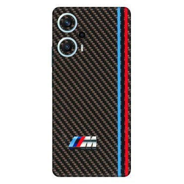 POCO Phone Skins (All Models) - BM Carbon Fiber Feels - 3D Embossed Finish (L-38) Poco F5 (5G)