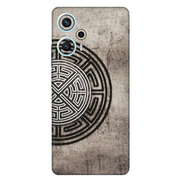 POCO Phone Skins (All Models) - Mysterious Circular Design - 3D Embossed Finish (L-63) Poco F5 (5G)