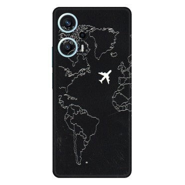 POCO Phone Skins (All Models) - Never Ending Travel - 3D Embossed Finish (L-79) Poco F5 (5G)