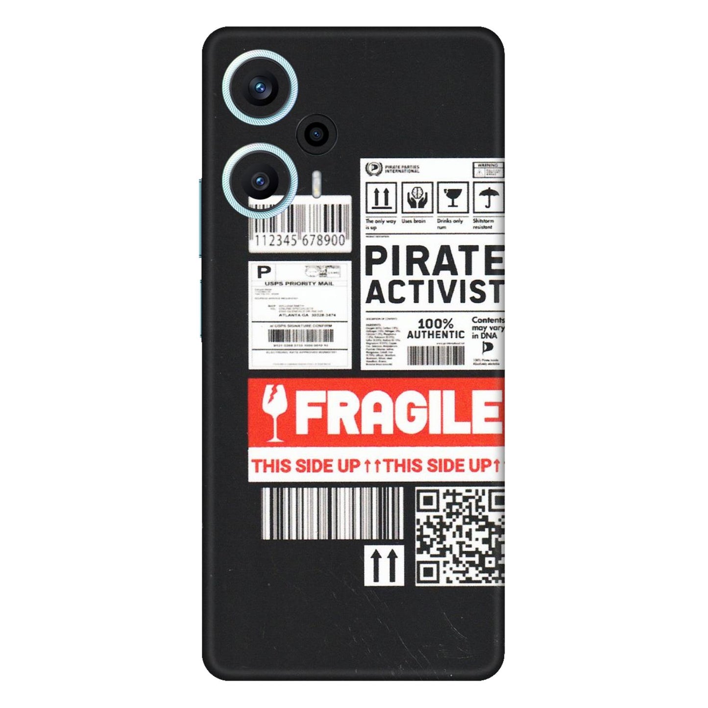 POCO Phone Skins (All Models) - Handle With Care - Matte Finish (M-99) Poco F5 (5G)