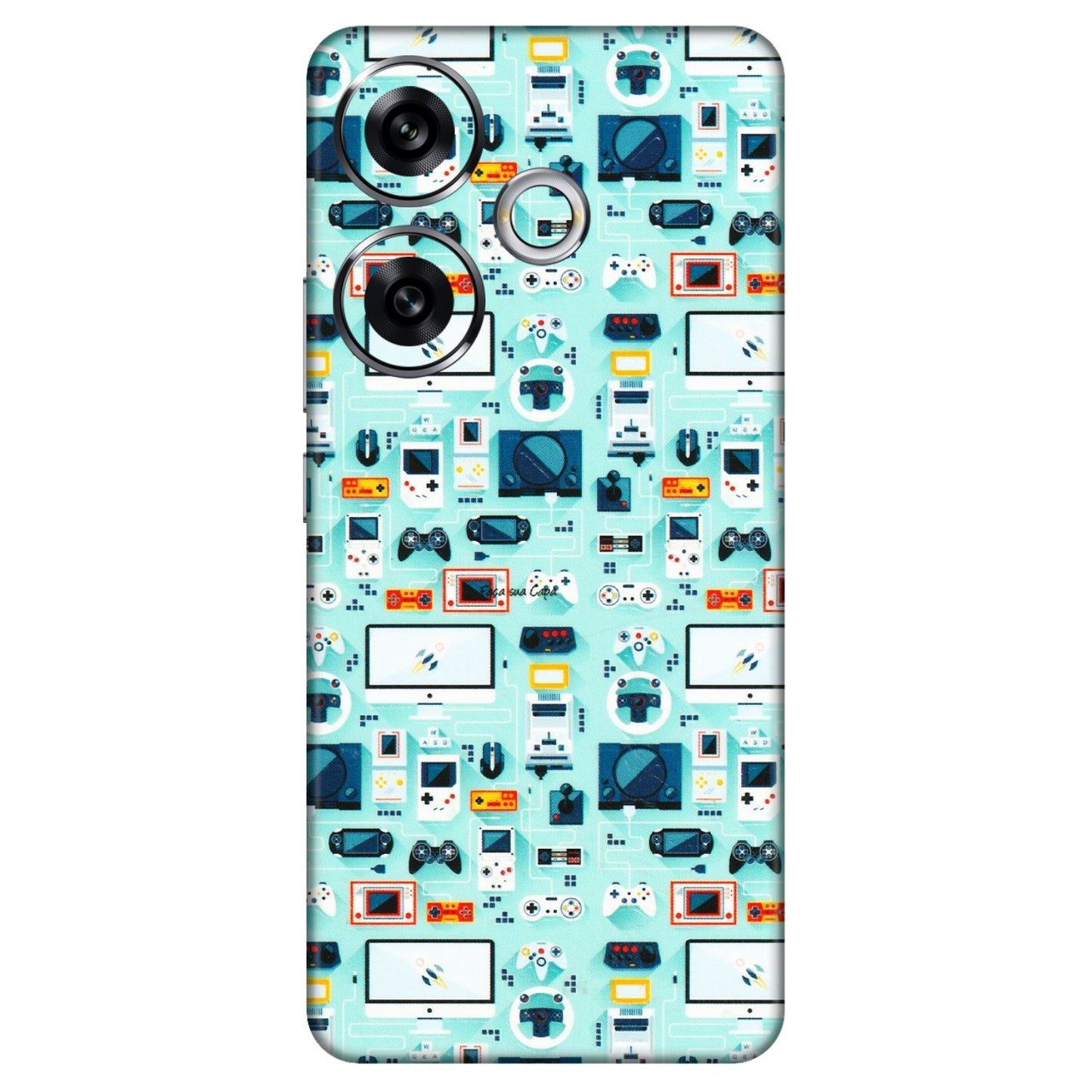 POCO Phone Skins (All Models) - Gadgets Doodle - 3D Embossed Finish (L-184) Poco F6 (5G)