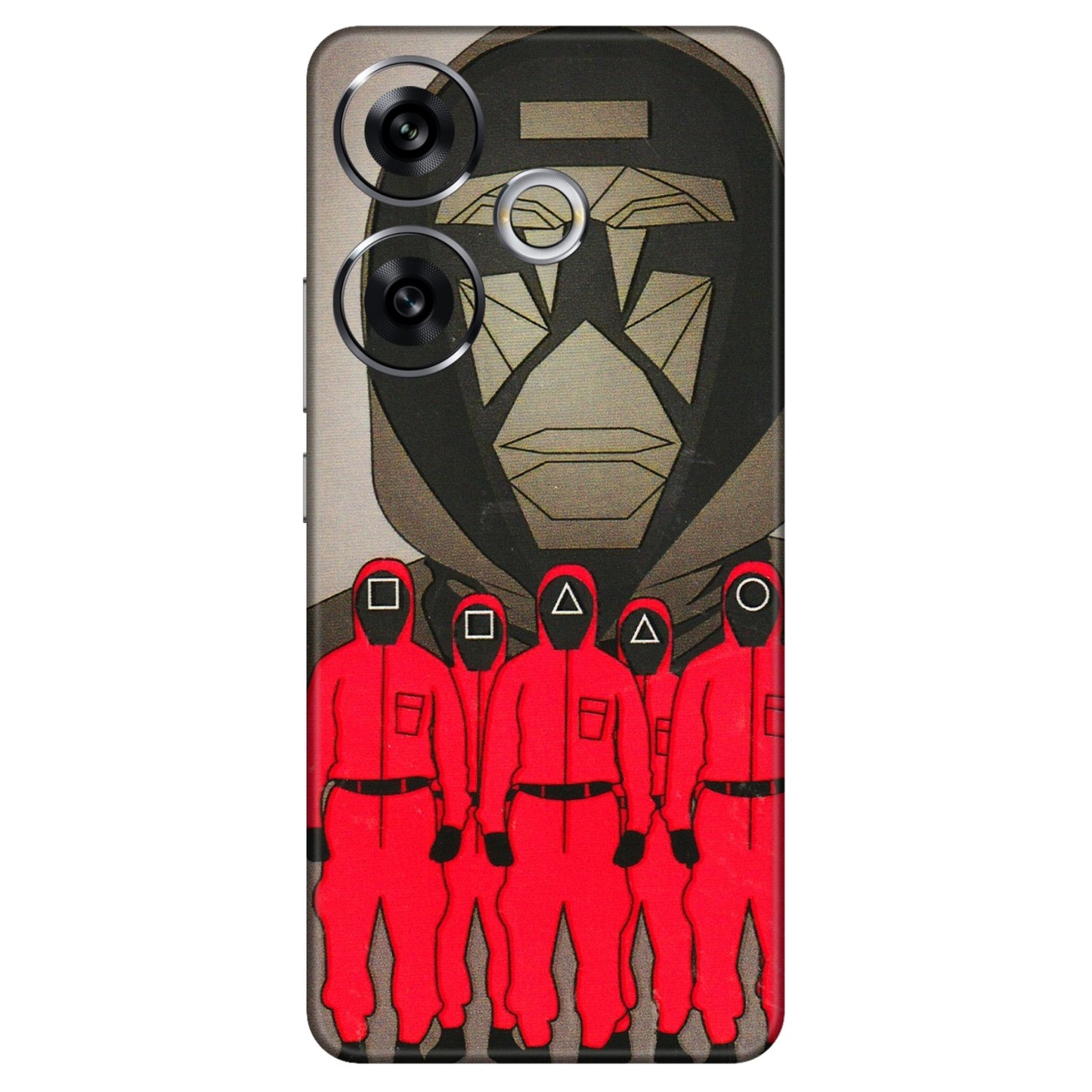 POCO Phone Skins (All Models) - Squid Game Hero - 3D Embossed Finish (L-245) Poco F6 (5G)