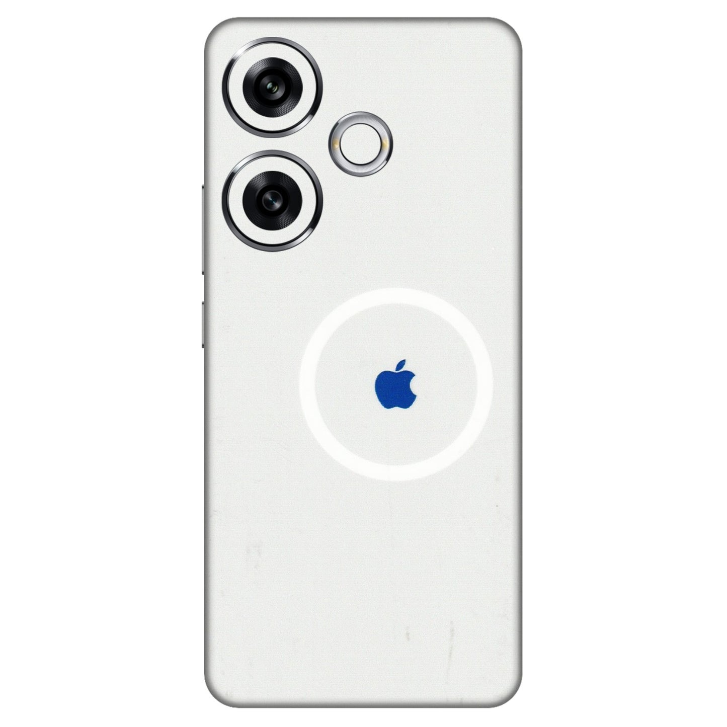 POCO Phone Skins (All Models) - iPhone Magsafe Logo - 3D Embossed Finish (L-320) Poco F6 (5G)