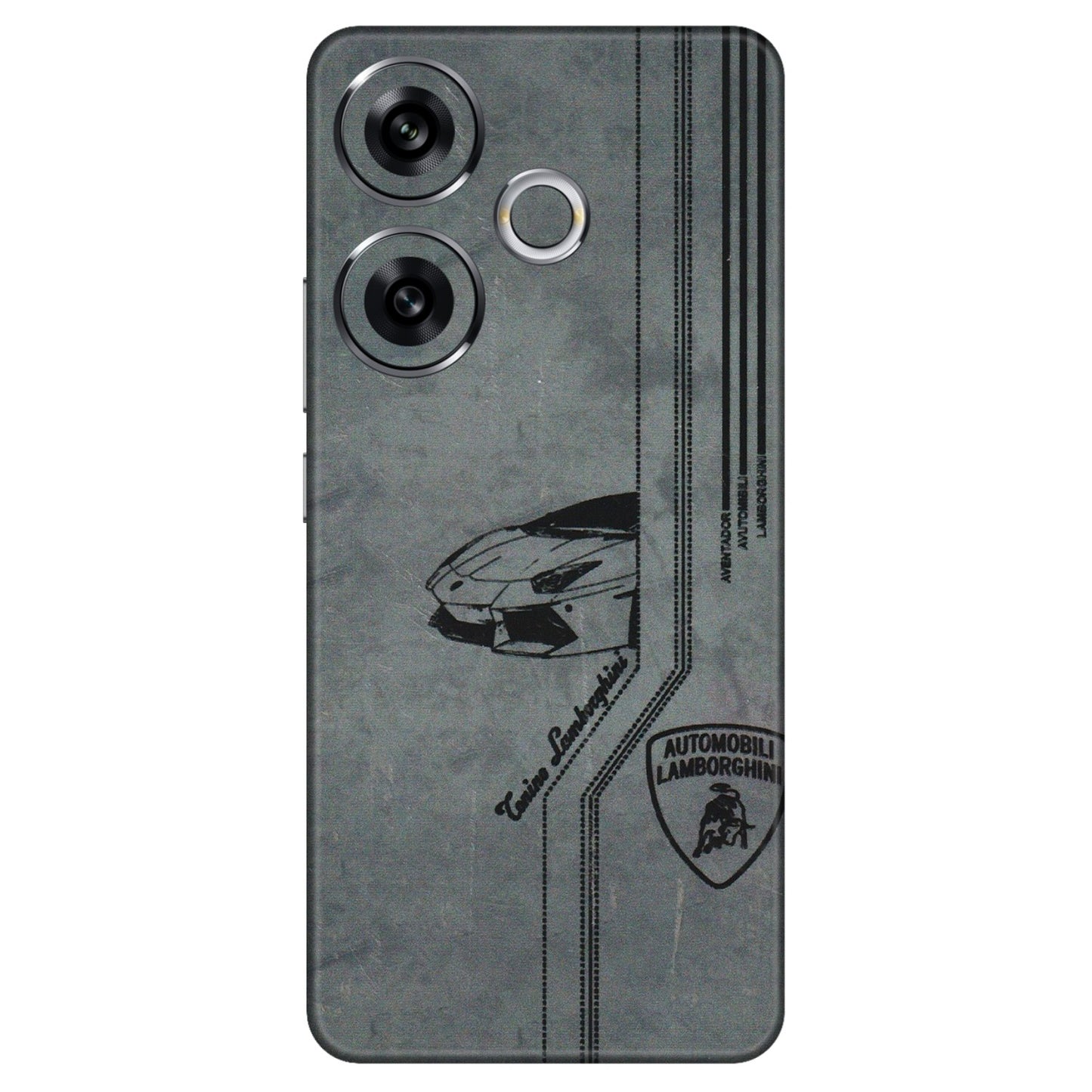 POCO Phone Skins (All Models) - New Lamborgini Aventador - 3D Embossed Finish (L-321) Poco F6 (5G)