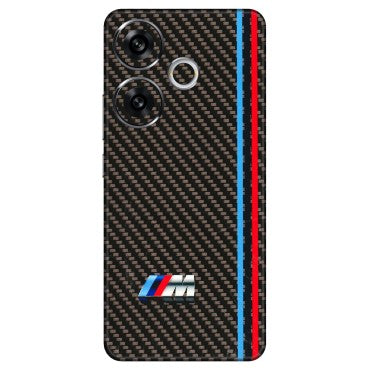 POCO Phone Skins (All Models) - BM Carbon Fiber Feels - 3D Embossed Finish (L-38) Poco F6 (5G)