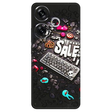 POCO Phone Skins (All Models) - Gadgets Sale - 3D Embossed Finish (L-50) Poco F6 (5G)