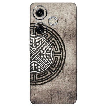 POCO Phone Skins (All Models) - Mysterious Circular Design - 3D Embossed Finish (L-63) Poco F6 (5G)