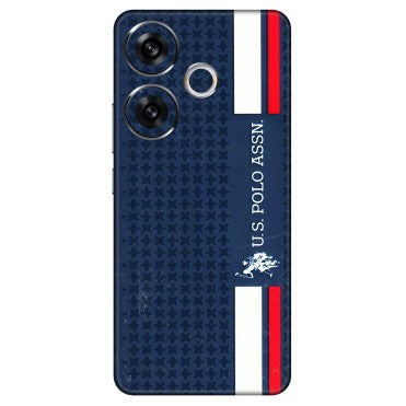 POCO Phone Skins (All Models) - US POLO Designer Brand - 3D Embossed Finish (L-65) Poco F6 (5G)