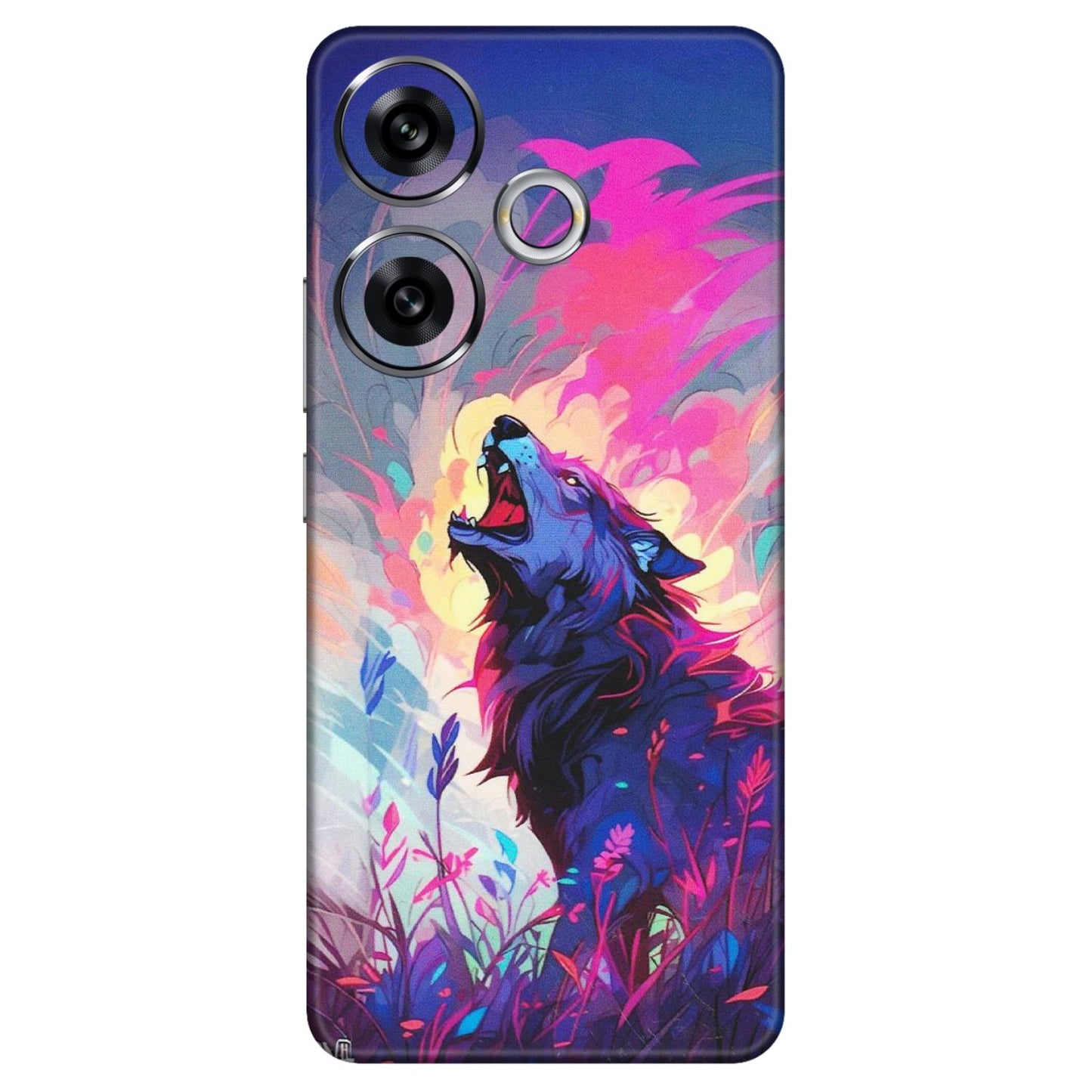 POCO Phone Skins (All Models) - New Wild Wolf Abstract - Matte Finish (M-125) Poco F6 (5G)