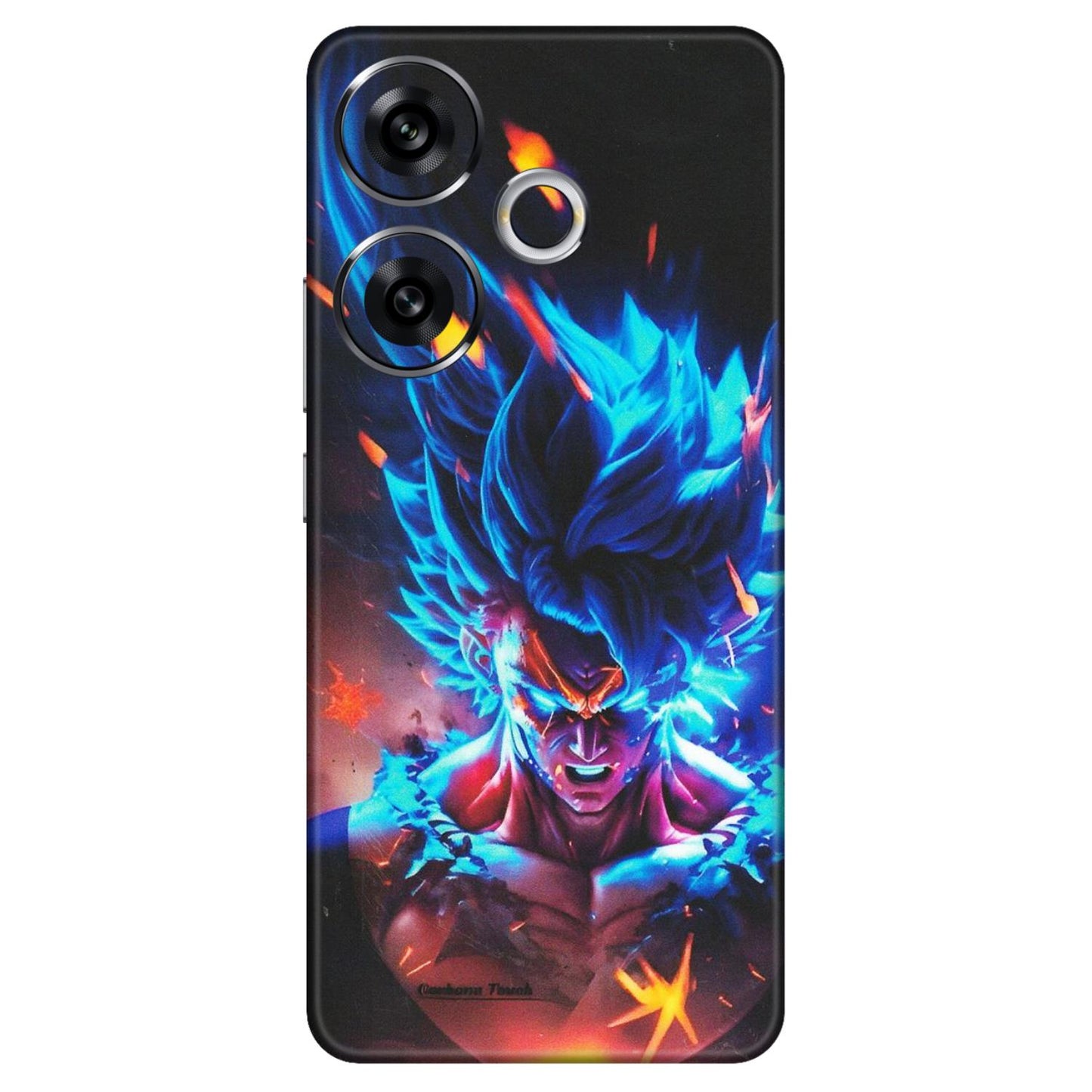 POCO Phone Skins (All Models) - Angry Goku Dragon Ball Anime - Matte Finish (M-150) Poco F6 (5G)