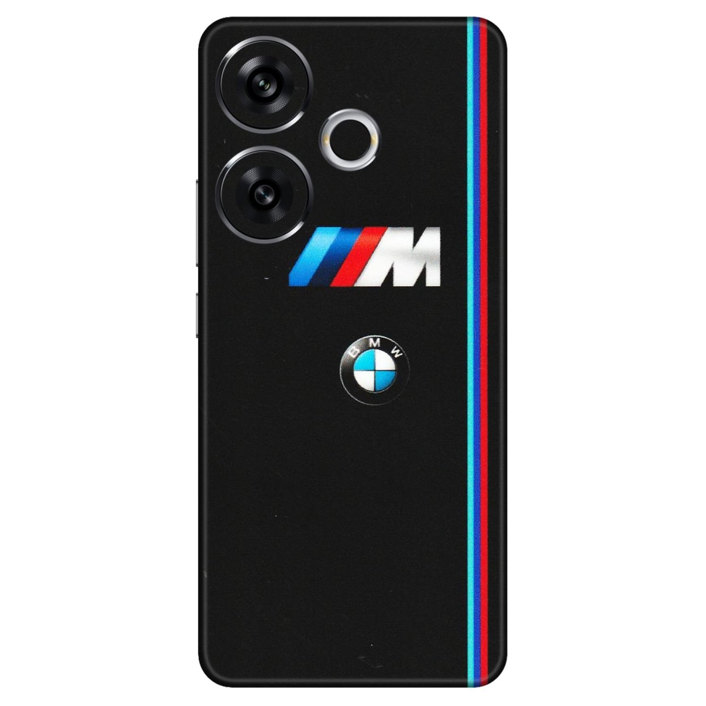 POCO Phone Skins (All Models) - Styling With Black BMW - Matte Finish (M-74) Poco F6 (5G)