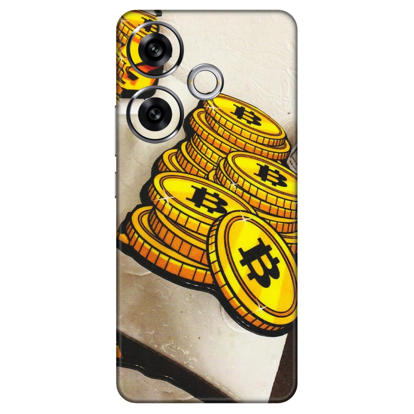 POCO Phone Skins (All Models) - Billionaire Bitcoin Collection - Matte Finish (M-92) Poco F6 (5G)
