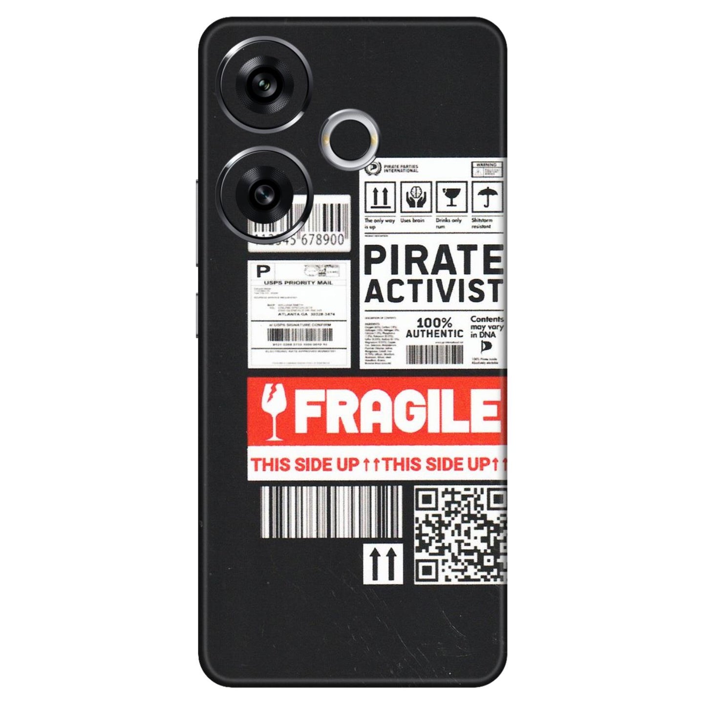 POCO Phone Skins (All Models) - Handle With Care - Matte Finish (M-99) Poco F6 (5G)