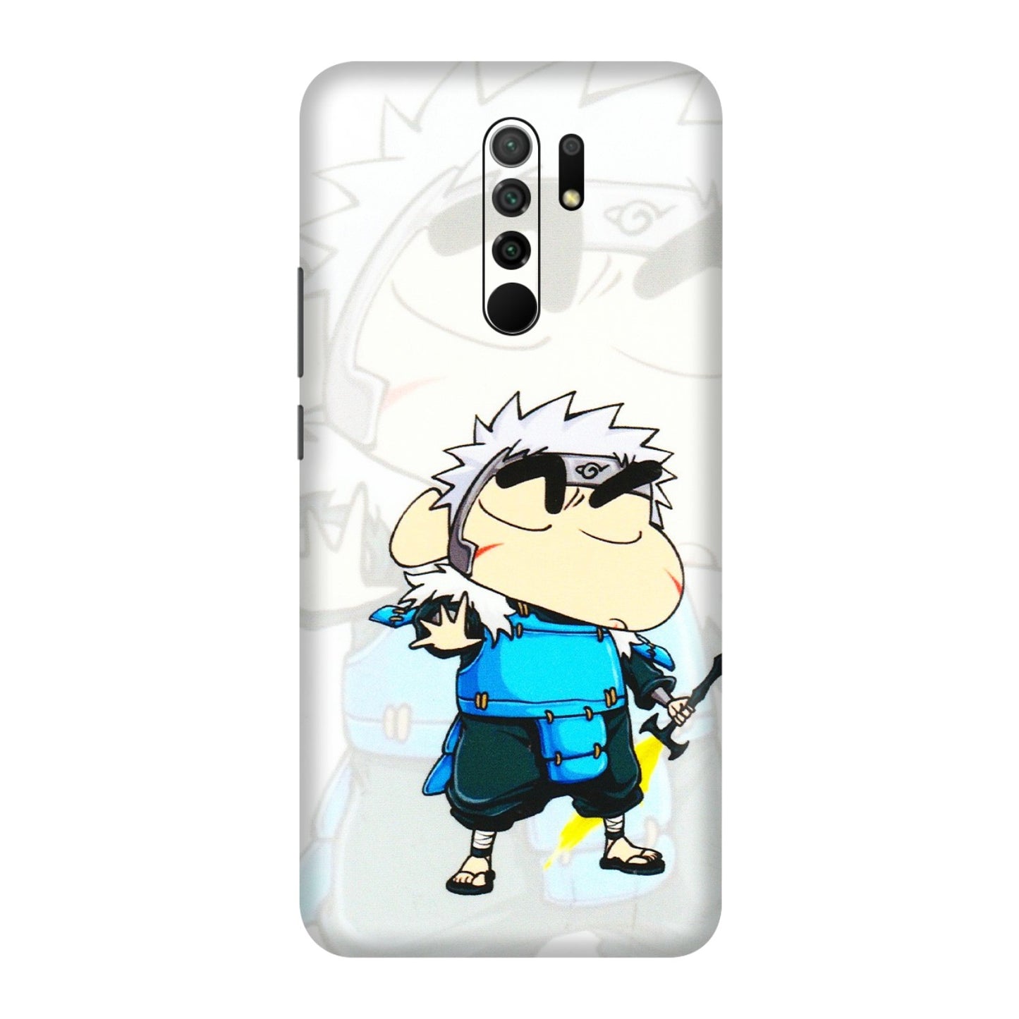 POCO Phone Skins (All Models) - Angry Young Shinchan - 3D Embossed Finish (L-226) Poco M2