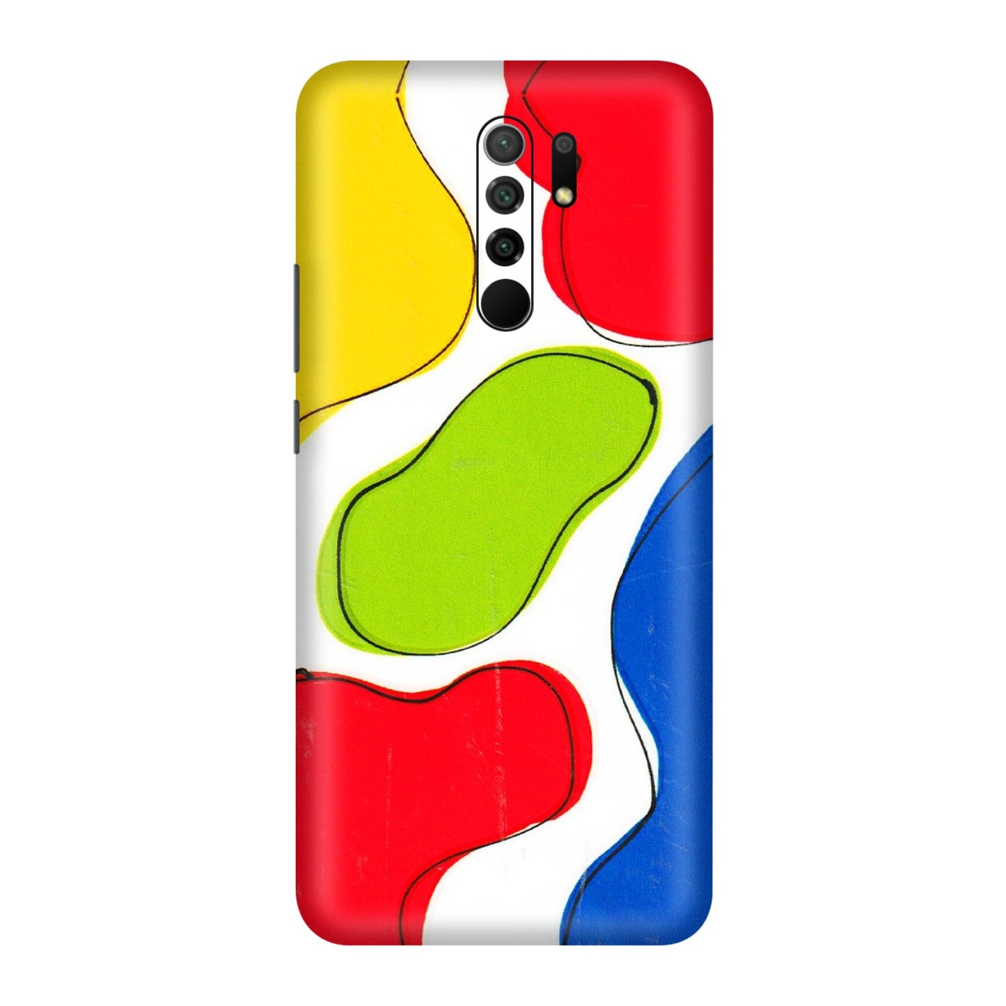 POCO Phone Skins (All Models) - RGB Colour Paint - 3D Embossed Finish (L-284) Poco M2