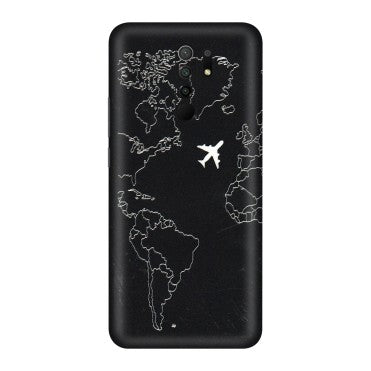 POCO Phone Skins (All Models) - Never Ending Travel - 3D Embossed Finish (L-79) Poco M2