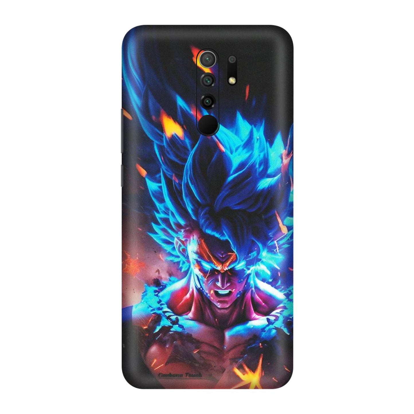 POCO Phone Skins (All Models) - Angry Goku Dragon Ball Anime - Matte Finish (M-150) Poco M2