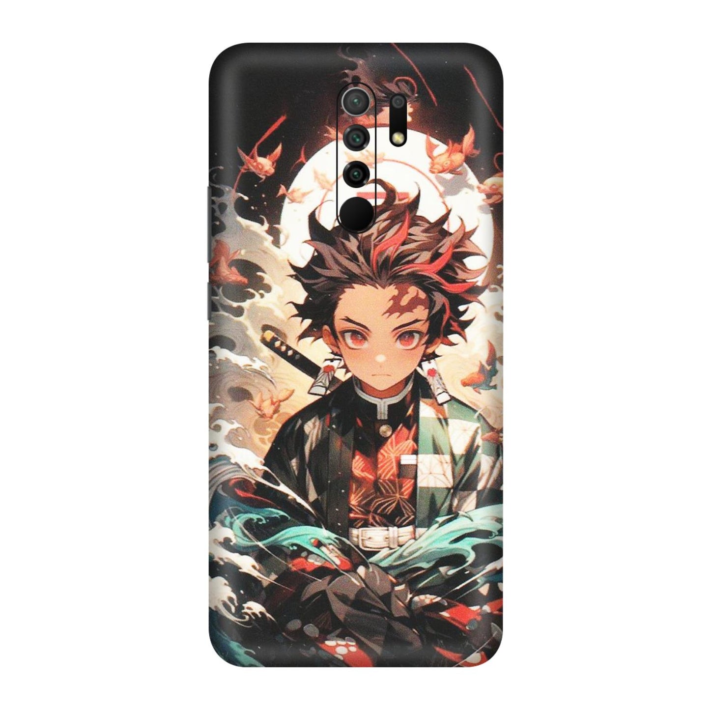 POCO Phone Skins (All Models) - Tanjiro Demon Slayer Anime - Matte Finish (M-158) Poco M2
