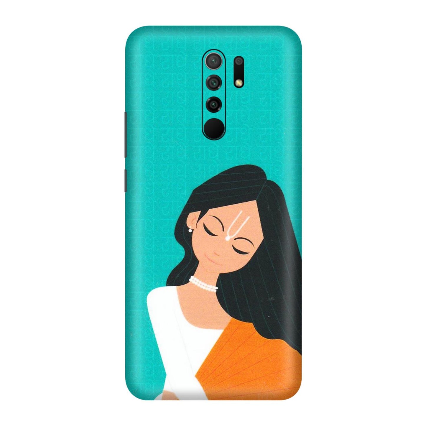 POCO Phone Skins (All Models) - Radhe Radhe With Hindu Symbol - Matte Finish (M-164) Poco M2