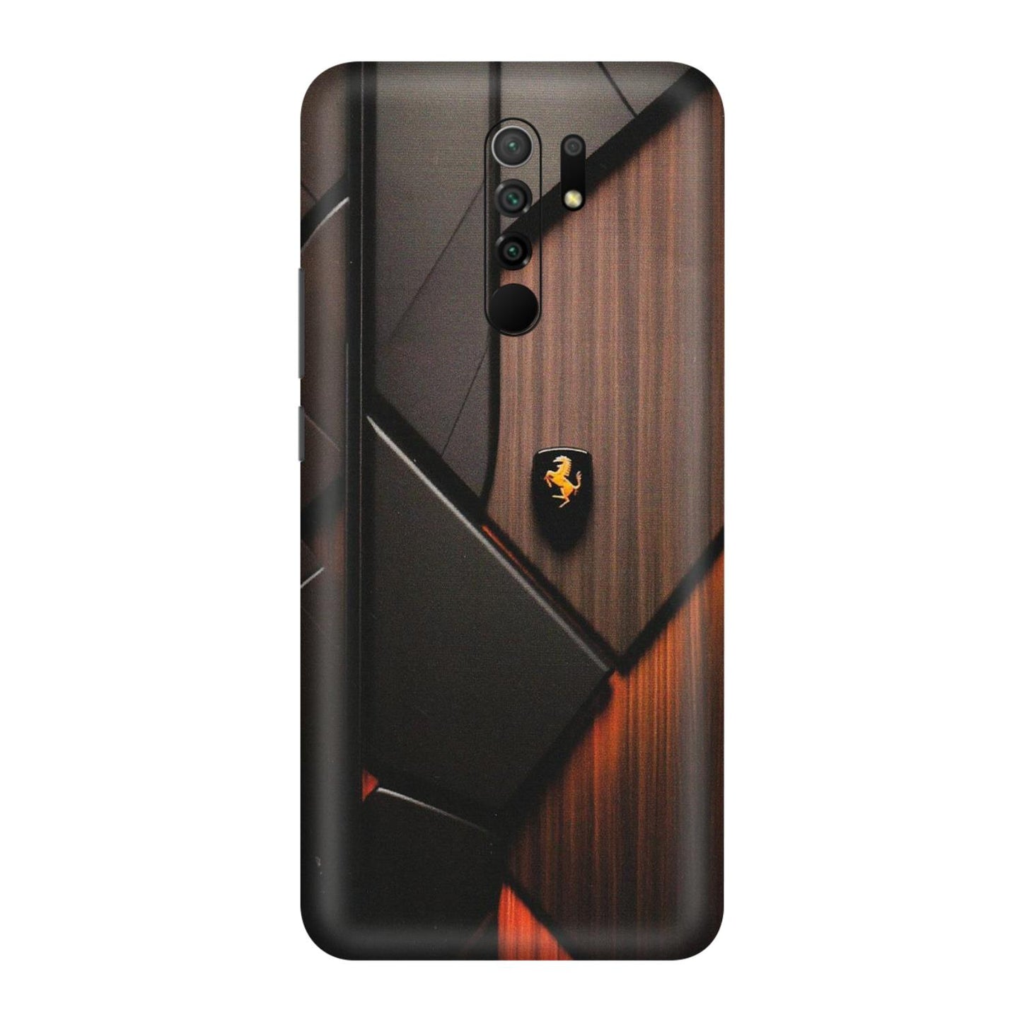POCO Phone Skins (All Models) - Lambo Beauty Wood Pattern Sober - Matte Finish (M-51) Poco M2