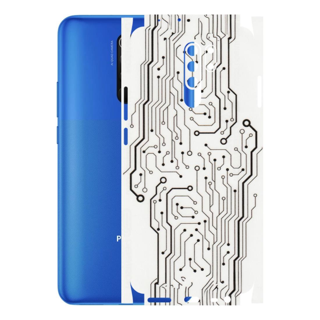 POCO Phone Skins (All Models) - Tech Circuits - Transparent Finish (T-03) Poco M2 PRO