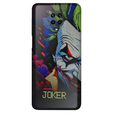 POCO Phone Skins (All Models) - Joker Dot Matrix - 3D Embossed Finish (L-08) Poco M2 PRO
