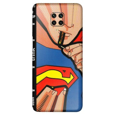 POCO Phone Skins (All Models) - Superman Sutta - 3D Embossed Finish (L-130) Poco M2 PRO