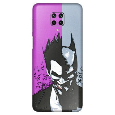 POCO Phone Skins (All Models) - Batman & Joker - 3D Embossed Finish (L-143) Poco M2 PRO