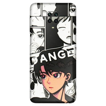 POCO Phone Skins (All Models) - Danger Anime - 3D Embossed Finish (L-155) Poco M2 PRO
