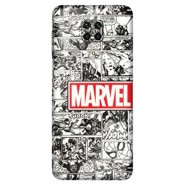 POCO Phone Skins (All Models) - Marvel Comic - 3D Embossed Finish (L-171) Poco M2 PRO