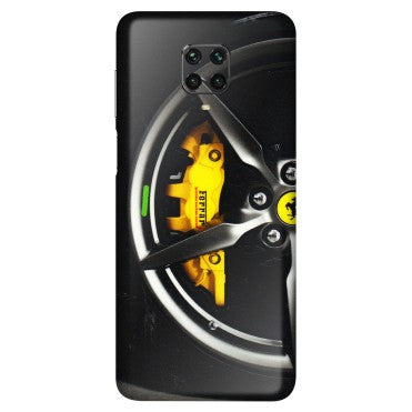 POCO Phone Skins (All Models) - Ferrari Wheel Alloy - 3D Embossed Finish (L-173) Poco M2 PRO