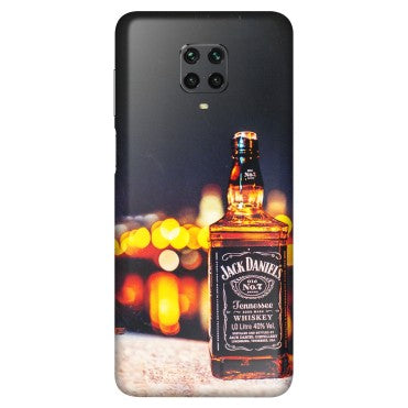 POCO Phone Skins (All Models) - JD Whiskey Bottle - 3D Embossed Finish (L-20) Poco M2 PRO