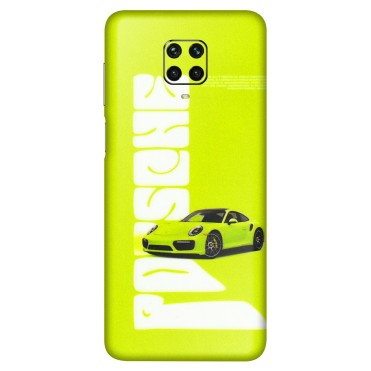 POCO Phone Skins (All Models) - Lime Green Porche - 3D Embossed Finish (L-30) Poco M2 PRO