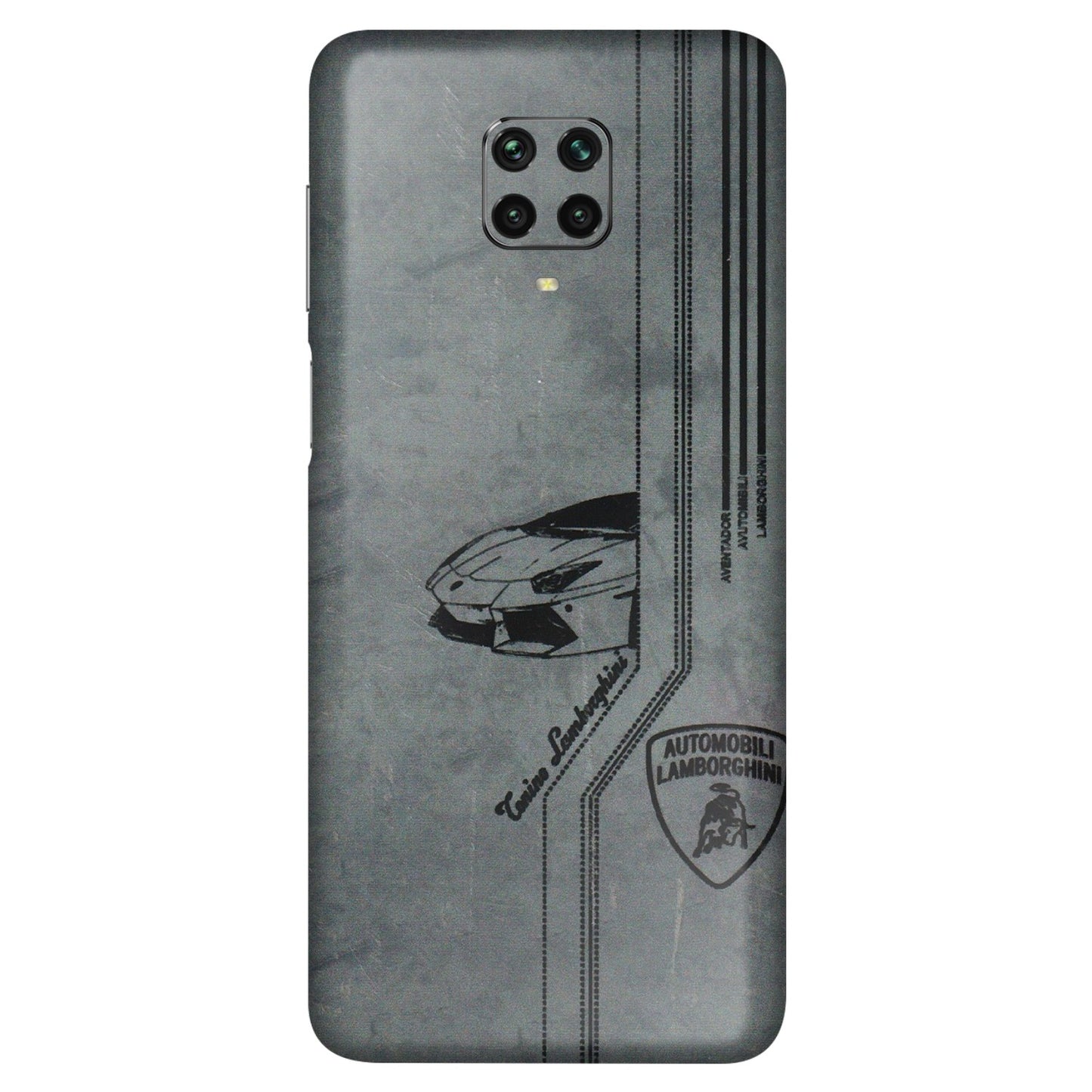 POCO Phone Skins (All Models) - New Lamborgini Aventador - 3D Embossed Finish (L-321) Poco M2 PRO
