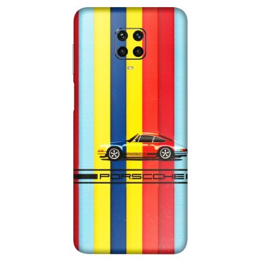 POCO Phone Skins (All Models) - Multicolour Porche - 3D Embossed Finish (L-39) Poco M2 PRO