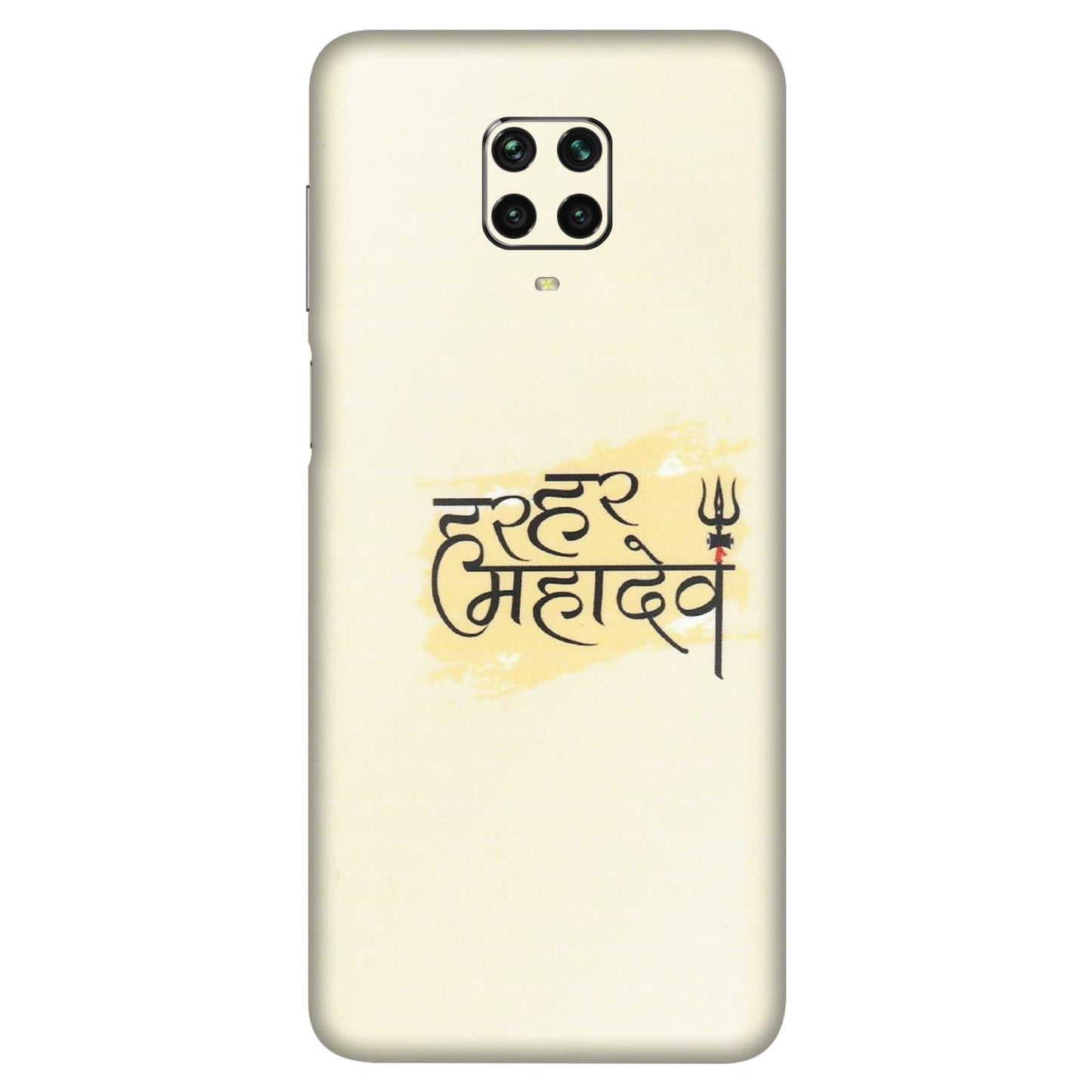 POCO Phone Skins (All Models) - Har Har Mahadev - Matte Finish (M-10) Poco M2 PRO