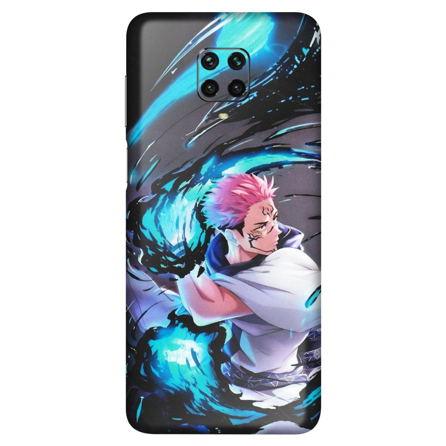 POCO Phone Skins (All Models) - New Jujutsu Kaisen Grey Blue Anime - Matte Finish (M-127) Poco M2 PRO
