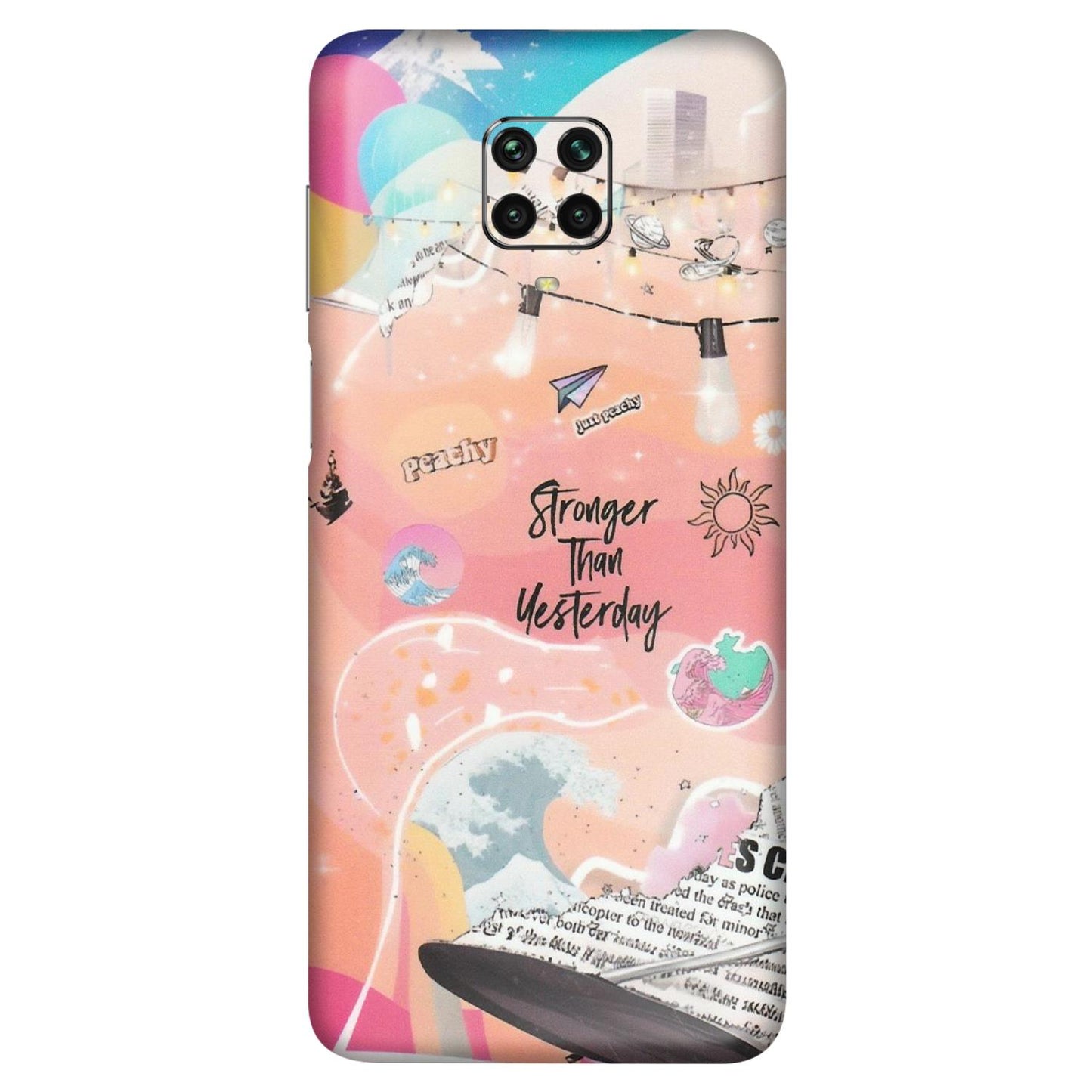 POCO Phone Skins (All Models) - Stronger Then Yesterday - Matte Finish (M-128) Poco M2 PRO
